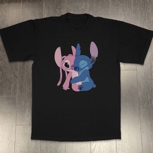 Custom Lilo & Stitch love t-shirt